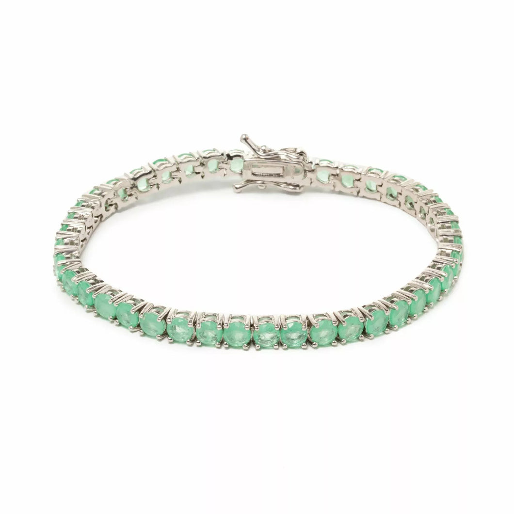Pulsera Riviere Esmeralda Colombiana