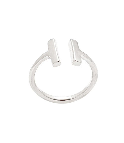 Anillo Tifany dorado Liso