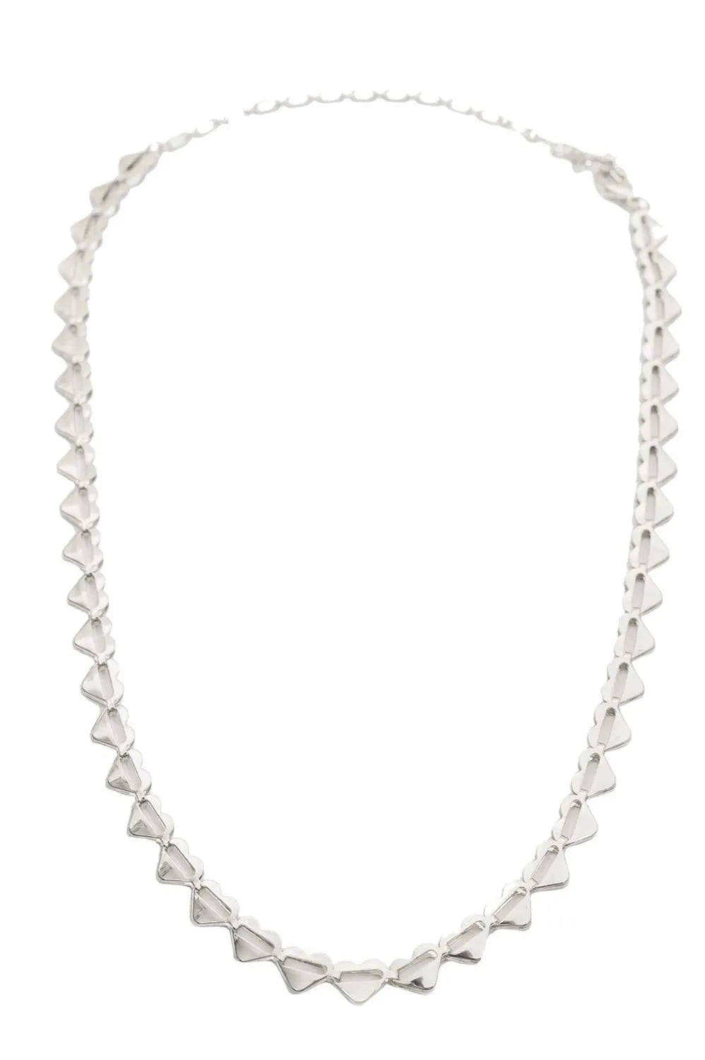 Choker Corazón Plata