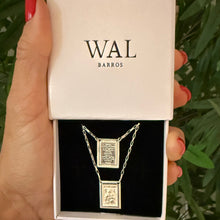 Cargar imagen en el visor de la galería, Collar escapulario plata 925
