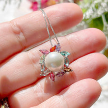 Cargar imagen en el visor de la galería, Collar Catavento Perla Plata925
