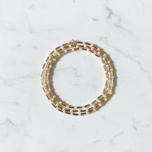 Cargar imagen en el visor de la galería, Colar o pulsera Largo canutillo perlas en Baño de Oro18k - 80cm
