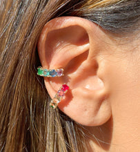 Cargar imagen en el visor de la galería, Earcuff &amp; Piercing Colorido
