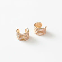 Cargar imagen en el visor de la galería, Pendiente Earcuff Líneas Plata o Dorado
