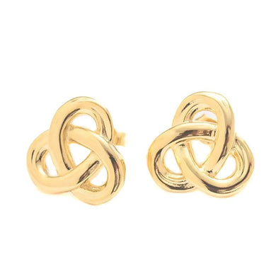 Pendiente Nudo dourado en baño de oro18k, super leve. A parte redonda prateada muda mudando o estilo do pingente.

joyas hipoalergênicas e sem níquel 
Garantia de 1 ano no seu banho oro 18k