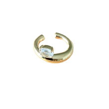 Cargar imagen en el visor de la galería, Earcuff Encaje una Circonita Dorado o Plata
