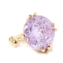 Cargar imagen en el visor de la galería, Earcuff &amp; piercing fake Violeta punto de luz en baño de oro. Precio unidad.

Super comodo.

Joyas hipoalergénicas y sin níquel 
