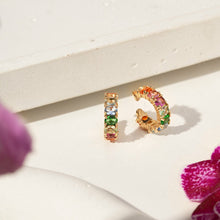 Cargar imagen en el visor de la galería, Earcuff &amp; Piercing Colorido
