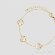 Cargar imagen en el visor de la galería, Pulsera Trébol Plata 925

