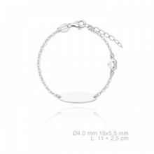 Cargar imagen en el visor de la galería, Pulsera infantil Kids Plata 925 bañado Oro
