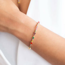 Cargar imagen en el visor de la galería, Pulsera Riviere Colorida formas
