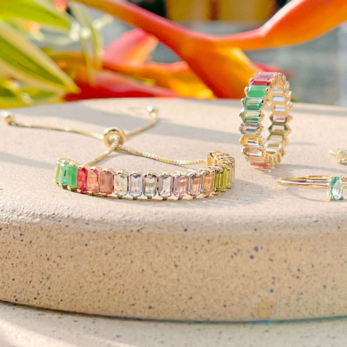 Pulsera Cristal colors