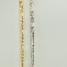 Cargar imagen en el visor de la galería, Tobillera plata o dorado cadena elos en baño de rodio o Oro18k de alta calidad para su verano.

 26cm + 5cm ajustable.

 Joyas hipoalergénicas y sin níquel.
