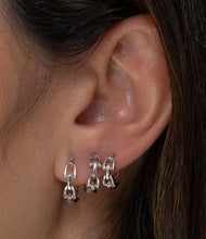 Cargar imagen en el visor de la galería, Argollas Trio Elo Plata o Dorado
