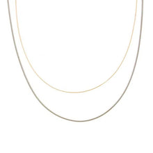 Cargar imagen en el visor de la galería, Collar cuerda de guitarra. Plata o dorado!  46cm.  ¡Elevate your look!
