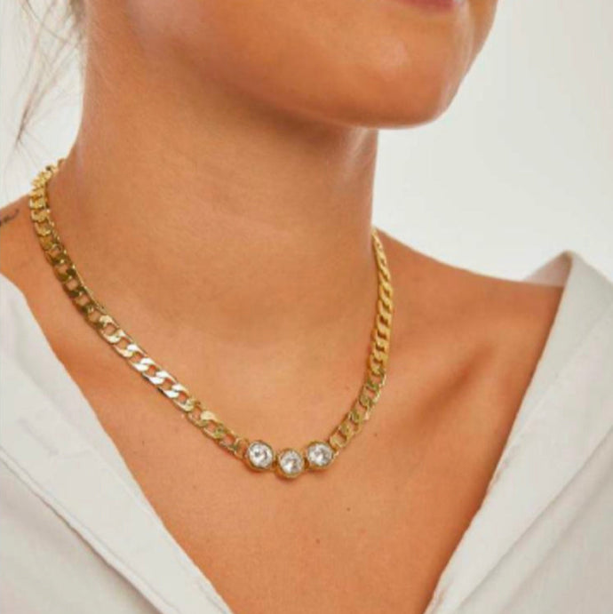 collar cadena chaton